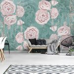 Vintage Rose fotótapéta 254x184cm