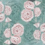 Vintage Rose fotótapéta 416x254cm