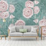 Vintage Rose fotótapéta 416x254cm