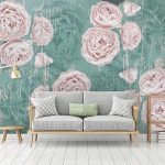 Vintage Rose fotótapéta 520x318cm