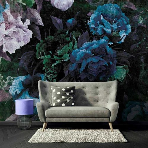 Blue Roses fotótapéta 208x146cm