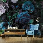 Blue Roses fotótapéta 208x146cm