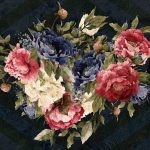 Angol rózsa mintás fotótapéta 208x146cm