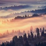 Köd a völgyben fotótapéta 368x254cm