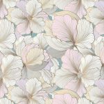 Színes levelek mintás fotótapéta 104x70,5cm