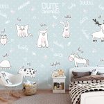 Cute Animals fotótapéta 208x146cm