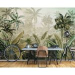 Trópusi őserdő mintás fotótapéta 208x146cm