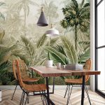 Trópusi őserdő mintás fotótapéta 250x175cm