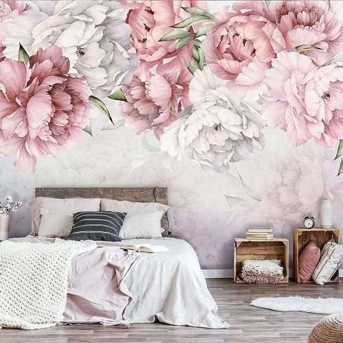Strawberry Hill Rose fotótapéta 416x254cm