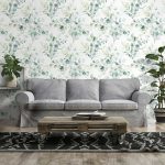 Apró levél mintás fotótapéta 152,5x104cm