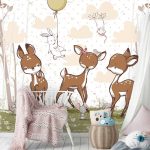 Őzikés fotótapéta 416x290cm