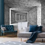 3D hatású alagút mintás fotótapéta 368x280cm