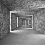 3D hatású alagút mintás fotótapéta 368x280cm