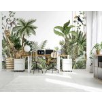 Dzsungel és trópusi állatmintás fotótapéta 350x250cm