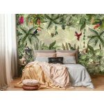Egzotikus dzsungel mintás fotótapéta 254x184cm
