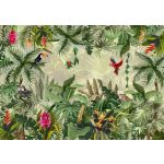 Egzotikus dzsungel mintás fotótapéta 208x146cm