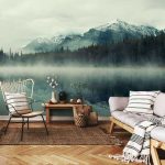 Köd a tó felett fotótapéta 416x290cm