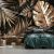Arany monstera levél mintás fotótapéta 416x254cm