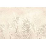 Bézs színű pálmalevél mintás fotótapéta 254x184cm