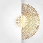 Mandala mintás fotótapéta 208x146cm