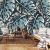 Óriás kék filodendron levél mintás fotótapéta 208x146cm