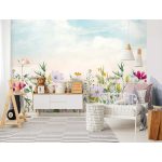 Mezei virágmintás vlies fotótapéta 416x290cm