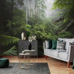 Esőerdő mintás vlies fotótapéta 312x219cm