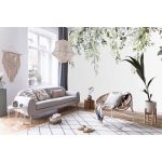 Csüngő zöld levél mintás fotótapéta 200x140cm