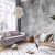 Loft stílusú pálmalevél mintás fotótapéta 208x146cm