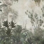Trópusi dzsungel mintás fotótapéta 254x184cm