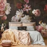 Klasszikus rózsa mintás fotótapéta 312x219cm