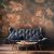 Vintage barna virágmintás fotótapéta 208x146cm
