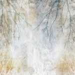 Vintage faág mintás fotótapéta 208x146cm