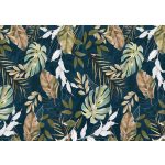 Modern monstera levél mintás fotótapéta 416x290cm