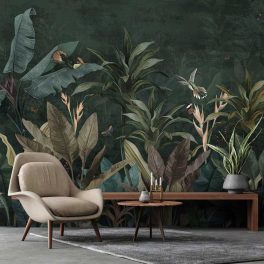 Trópusi levélmintás fotótapéta 104x70,5cm
