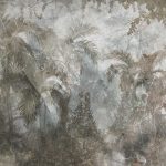 Vintage pálmaerdő mintás fotótapéta 152,5x104cm
