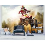 Quad mintás fotótapéta 416x254cm