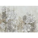Vintage virágos fotótapéta 416x290cm