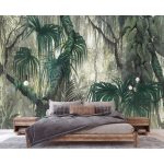 Sűrű dzsungel mintás fotótapéta 416x290cm