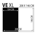 Nagy színes virágmintás fotótapéta 208x146cm