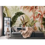 Óriás trópusi levélmintás fotótapéta 152,5x104cm