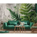 Óriás páfránylevél mintás fotótapéta 208x146cm