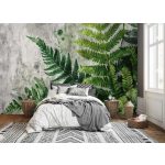 Óriás páfránylevél mintás fotótapéta 312x219cm