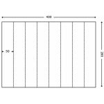 Aranyszínű pálmalevél mintás fotótapéta szürke beton alapon 400x280cm