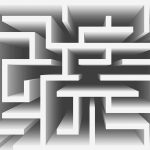 Labirintus fotótapéta 254x184cm