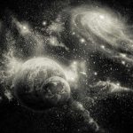 Univerzum mintás fotótapéta 416x254cm