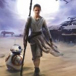 Star Wars Rey fotótapéta