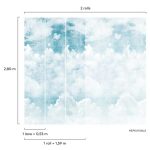 Felhő mintás vinyl fotótapéta
