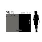 Modern virág és levél lenyomat mintás fotótapéta 208x146cm