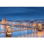 Széchenyi Lánchíd Budapest mintás fotótapéta 152,5x104cm